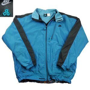 Nike ACG Vintage Windbreaker Jacket 90s Fleece Lined Full Zip Men's XL